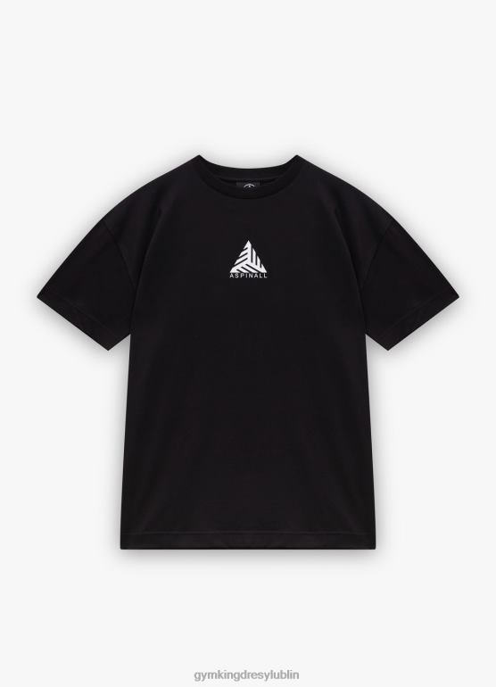 Gym King mężczyźni Koszulka X Aspinall z limitowanej edycji TBB0Z42 odzież czarny