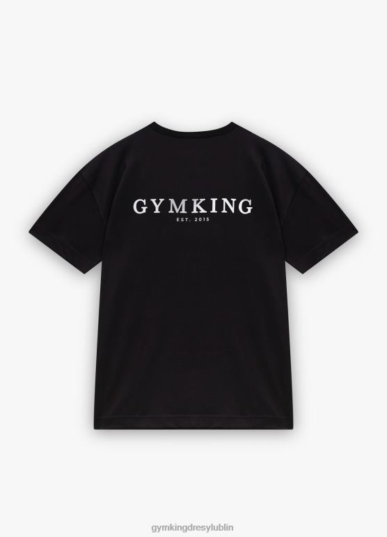 Gym King mężczyźni Koszulka X Aspinall z limitowanej edycji TBB0Z42 odzież czarny