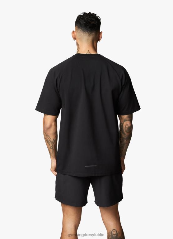Gym King mężczyźni Koszulka buntu TBB0Z57 odzież czarny
