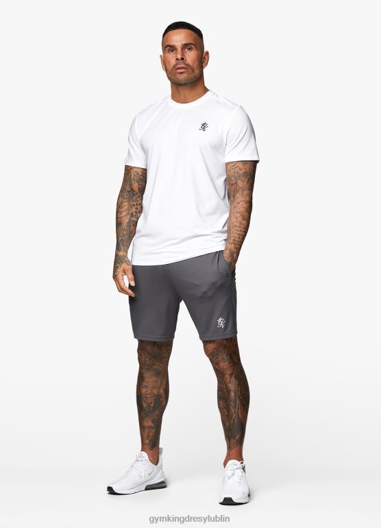 Gym King mężczyźni Koszulka z polietylenu 365 TBB0Z38 odzież biały