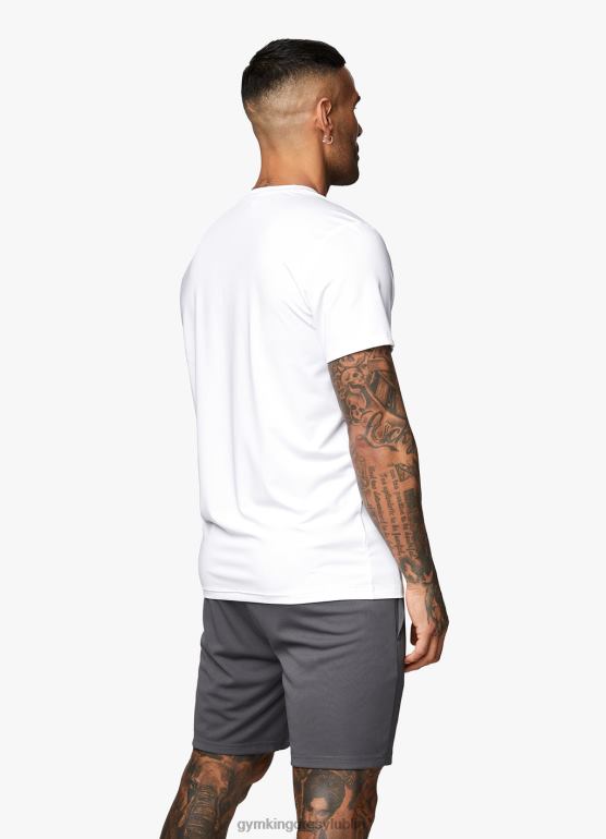 Gym King mężczyźni Koszulka z polietylenu 365 TBB0Z38 odzież biały