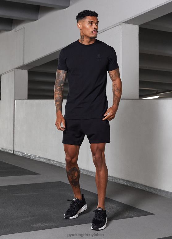 Gym King mężczyźni koszulka Aventusa TBB0Z11 odzież czarny