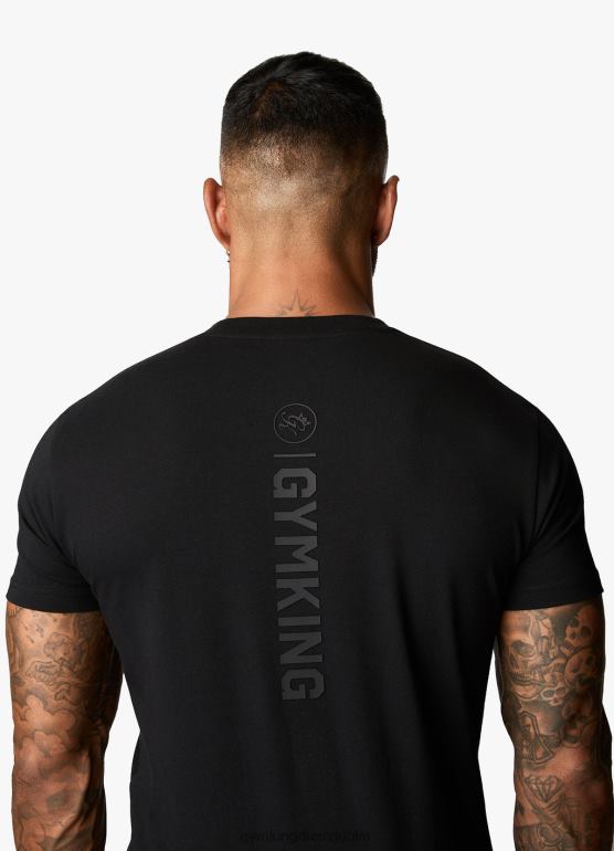 Gym King mężczyźni koszulka Aventusa TBB0Z11 odzież czarny