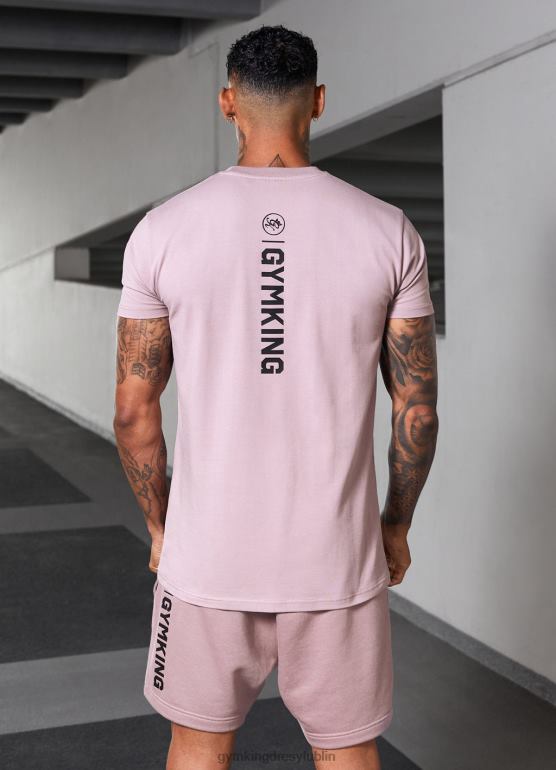 Gym King mężczyźni koszulka Aventusa TBB0Z17 odzież ciemnofioletowy