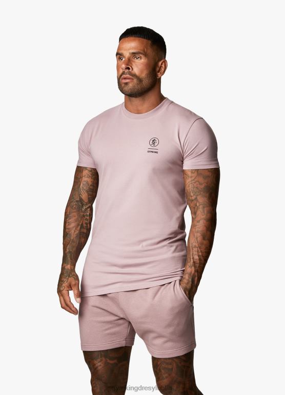 Gym King mężczyźni koszulka Aventusa TBB0Z17 odzież ciemnofioletowy