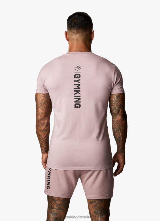 Gym King mężczyźni koszulka Aventusa TBB0Z17 odzież ciemnofioletowy