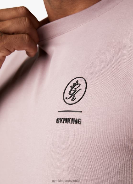 Gym King mężczyźni koszulka Aventusa TBB0Z17 odzież ciemnofioletowy