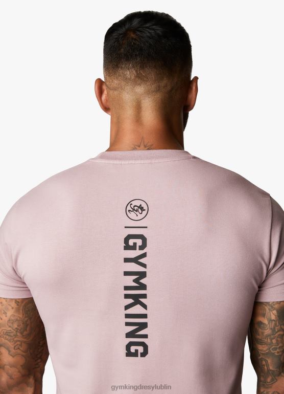 Gym King mężczyźni koszulka Aventusa TBB0Z17 odzież ciemnofioletowy