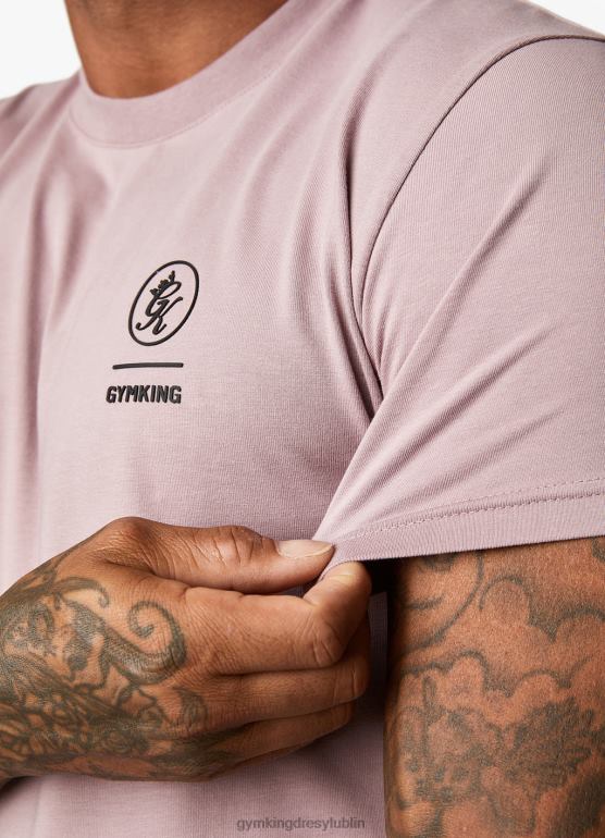 Gym King mężczyźni koszulka Aventusa TBB0Z17 odzież ciemnofioletowy