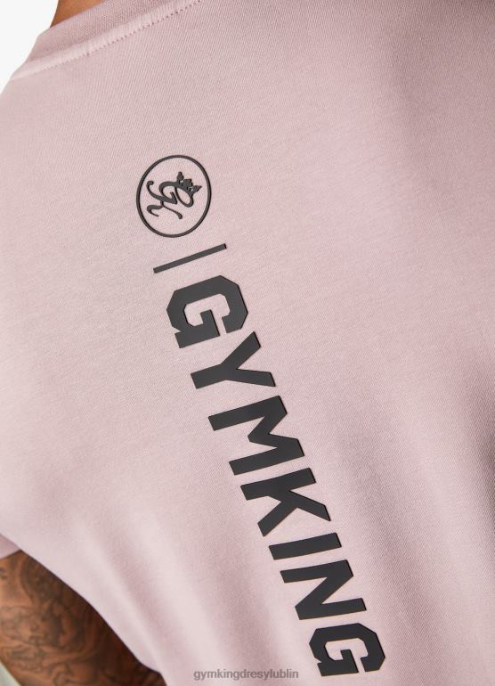 Gym King mężczyźni koszulka Aventusa TBB0Z17 odzież ciemnofioletowy