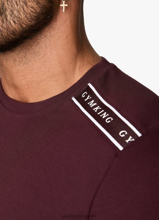 Gym King mężczyźni koszulka z podpisem TBB0Z56 odzież Figa