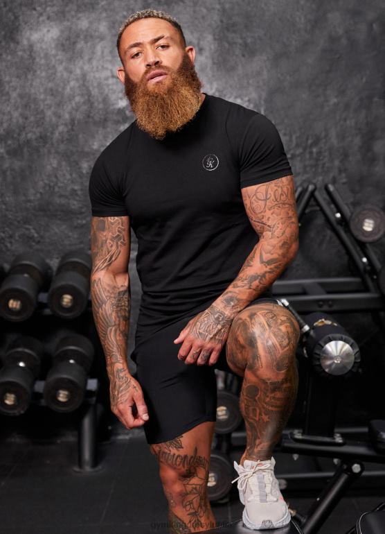 Gym King mężczyźni nic nie przebije koszulki z wiarą TBB0Z13 odzież czarny