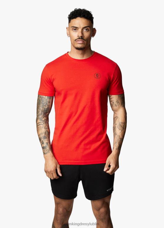 Gym King mężczyźni nic nie przebije koszulki z wiarą TBB0Z59 odzież chili czerwone