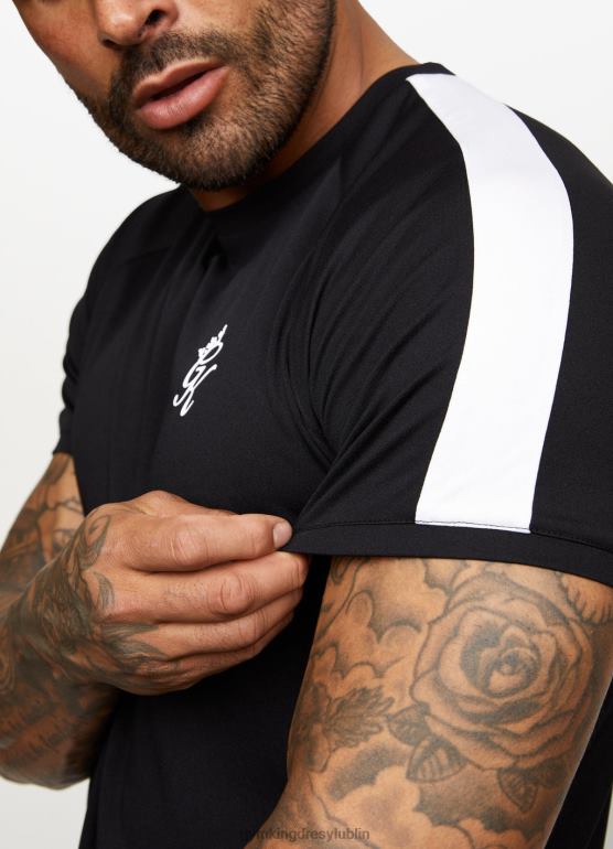 Gym King mężczyźni rdzeń plus koszulka z poliestru TBB0Z45 odzież czarny