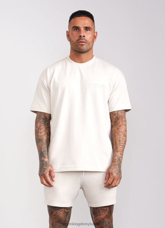 Gym King mężczyźni szacunkowa koszulka starszego typu TBB0Z49 odzież piasek