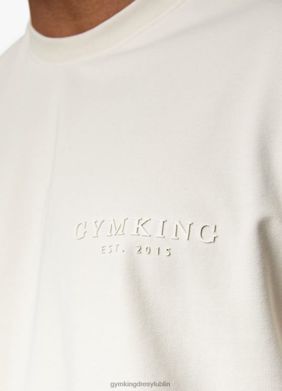 Gym King mężczyźni szacunkowa koszulka starszego typu TBB0Z49 odzież piasek
