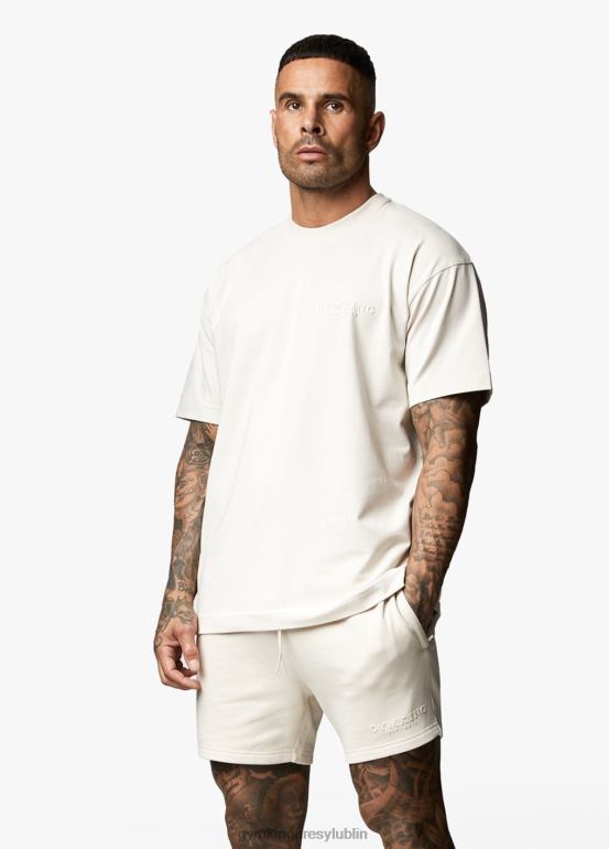 Gym King mężczyźni szacunkowa koszulka starszego typu TBB0Z49 odzież piasek