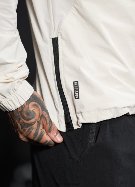 Gym King mężczyźni Kurtka zakładana przez głowę rebeliantów TBB0Z302 odzież antyczna biel