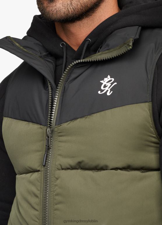 Gym King mężczyźni zdecydowana kamizelka TBB0Z310 odzież khaki