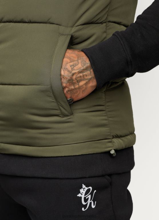 Gym King mężczyźni zdecydowana kamizelka TBB0Z310 odzież khaki
