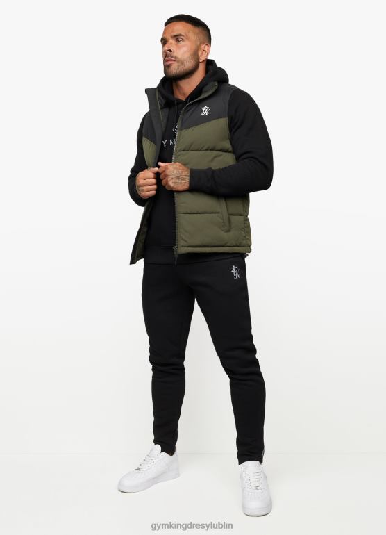 Gym King mężczyźni zdecydowana kamizelka TBB0Z310 odzież khaki