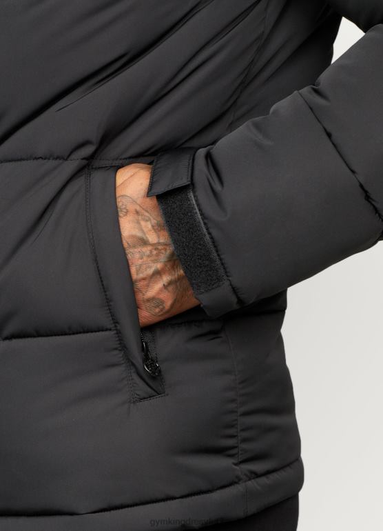 Gym King mężczyźni zdecydowany puchacz TBB0Z305 odzież czarny
