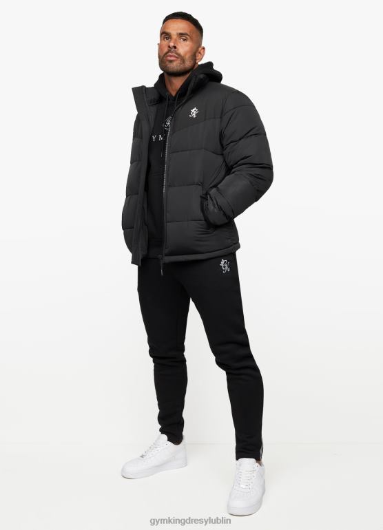 Gym King mężczyźni zdecydowany puchacz TBB0Z305 odzież czarny