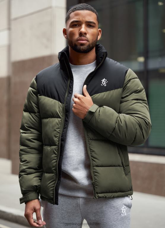 Gym King mężczyźni zdecydowany puchacz TBB0Z306 odzież czarny/khaki