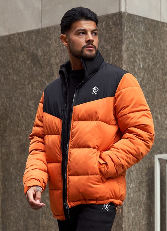 Gym King mężczyźni zdecydowany puchacz TBB0Z309 odzież czarny/pomarańczowy