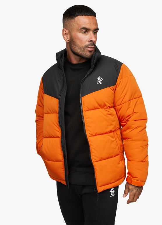 Gym King mężczyźni zdecydowany puchacz TBB0Z309 odzież czarny/pomarańczowy