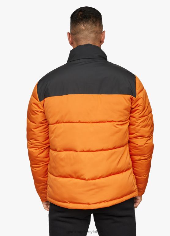 Gym King mężczyźni zdecydowany puchacz TBB0Z309 odzież czarny/pomarańczowy