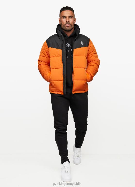 Gym King mężczyźni zdecydowany puchacz TBB0Z309 odzież czarny/pomarańczowy