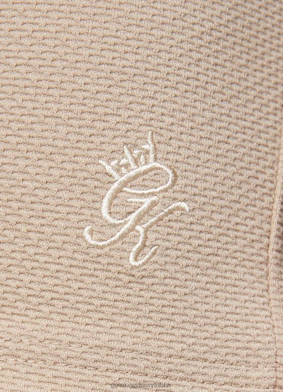 Gym King mężczyźni charakterystyczna, krótka tekstura TBB0Z146 odzież kamień