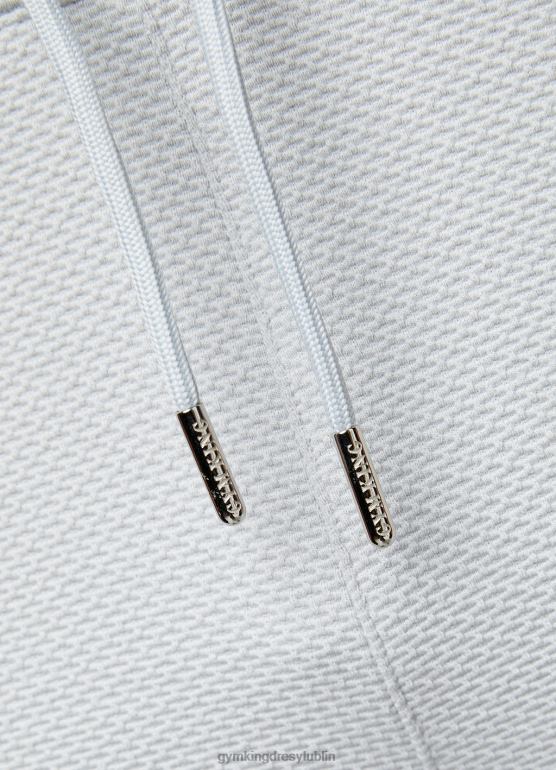 Gym King mężczyźni charakterystyczna, krótka tekstura TBB0Z147 odzież jasnoszary