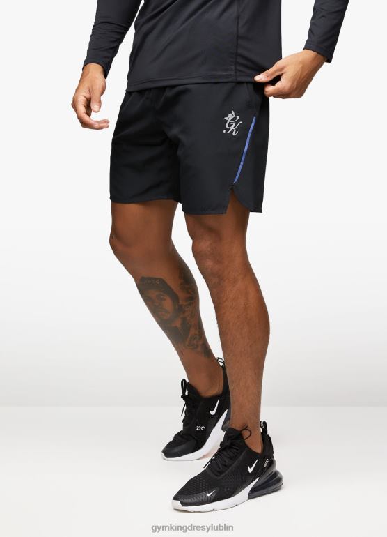 Gym King mężczyźni elastyczny krótki TBB0Z104 odzież czarny