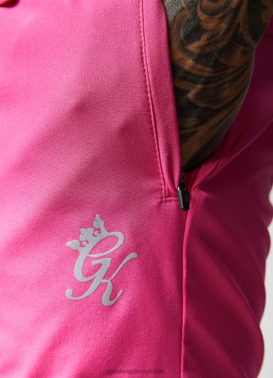 Gym King mężczyźni energia 6'' krótka TBB0Z134 odzież purpurowy róż