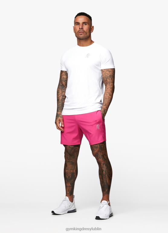 Gym King mężczyźni energia 6'' krótka TBB0Z134 odzież purpurowy róż
