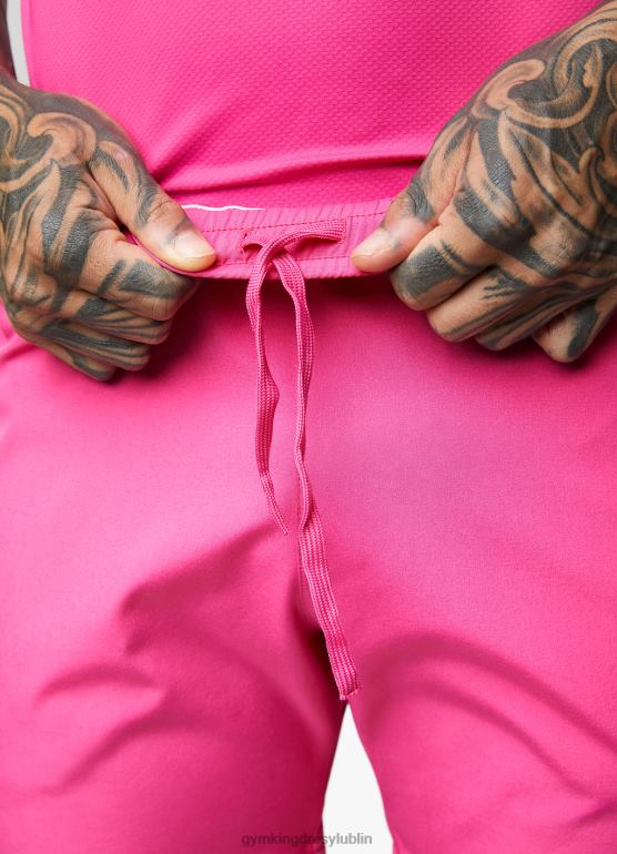 Gym King mężczyźni energia 6'' krótka TBB0Z134 odzież purpurowy róż