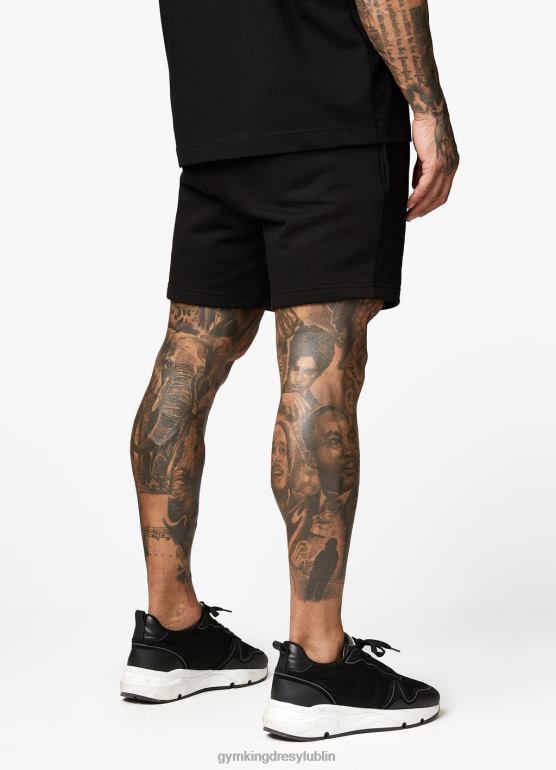 Gym King mężczyźni est. dziedzictwo krótkie TBB0Z109 odzież czarny