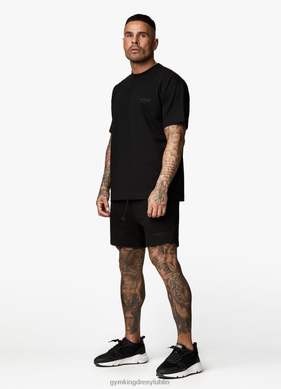 Gym King mężczyźni est. dziedzictwo krótkie TBB0Z109 odzież czarny