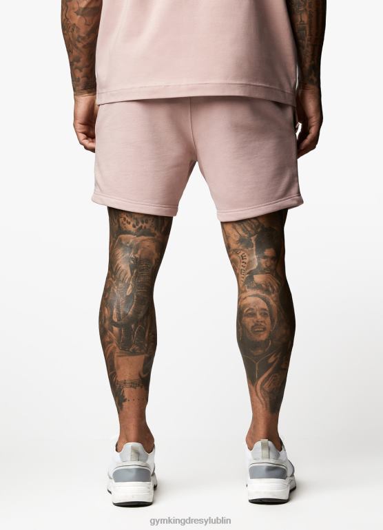 Gym King mężczyźni est. dziedzictwo krótkie TBB0Z111 odzież ciemny róż