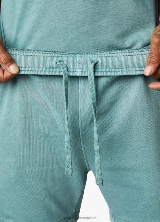 Gym King mężczyźni est. dziedzictwo krótkie TBB0Z93 odzież wyprany atrament turkusowy