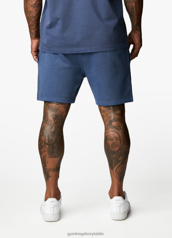 Gym King mężczyźni est. dziedzictwo krótkie TBB0Z94 odzież umyty indygo