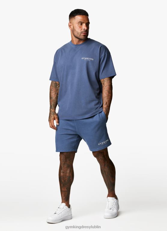 Gym King mężczyźni est. dziedzictwo krótkie TBB0Z94 odzież umyty indygo