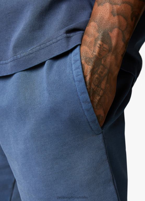 Gym King mężczyźni est. dziedzictwo krótkie TBB0Z94 odzież umyty indygo