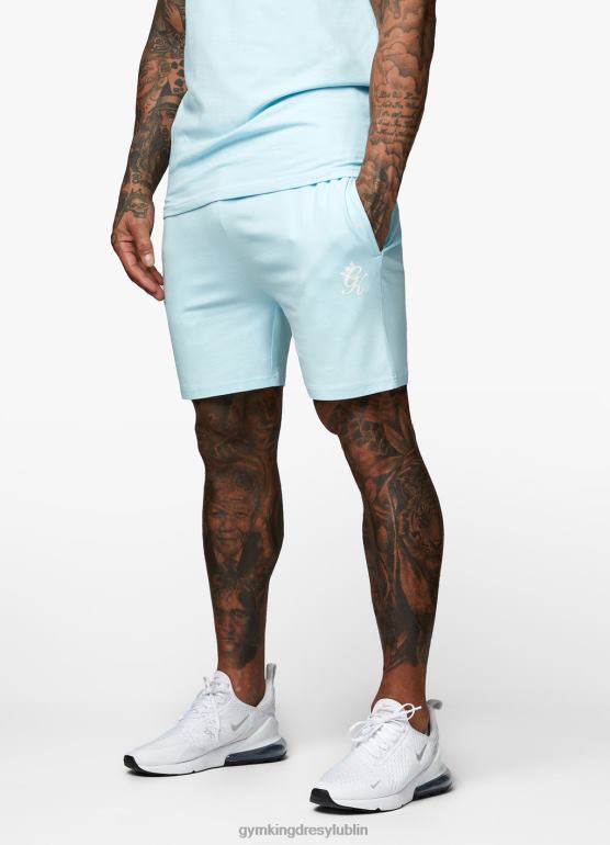 Gym King mężczyźni krótka koszulka profesjonalna TBB0Z86 odzież wodne niebo