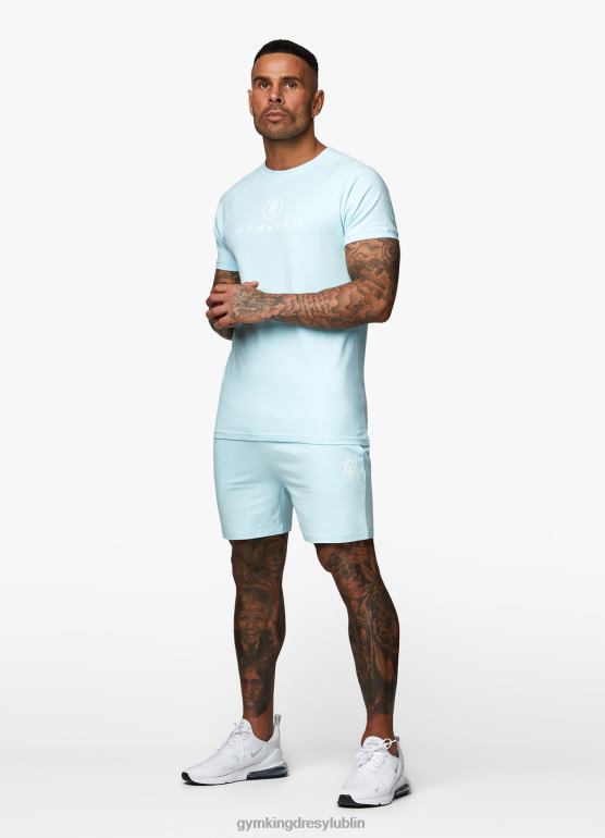Gym King mężczyźni krótka koszulka profesjonalna TBB0Z86 odzież wodne niebo