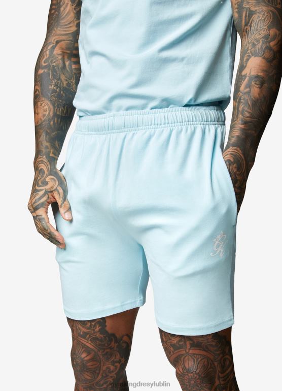 Gym King mężczyźni krótka koszulka profesjonalna TBB0Z86 odzież wodne niebo