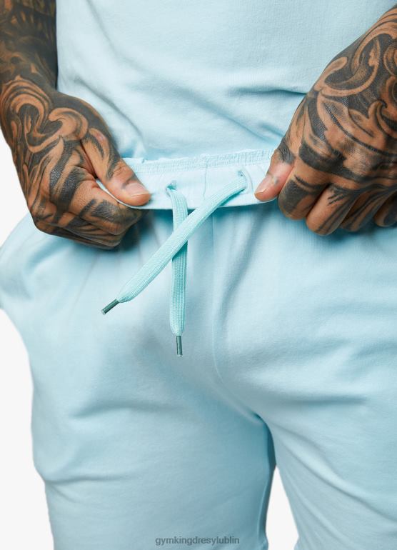 Gym King mężczyźni krótka koszulka profesjonalna TBB0Z86 odzież wodne niebo