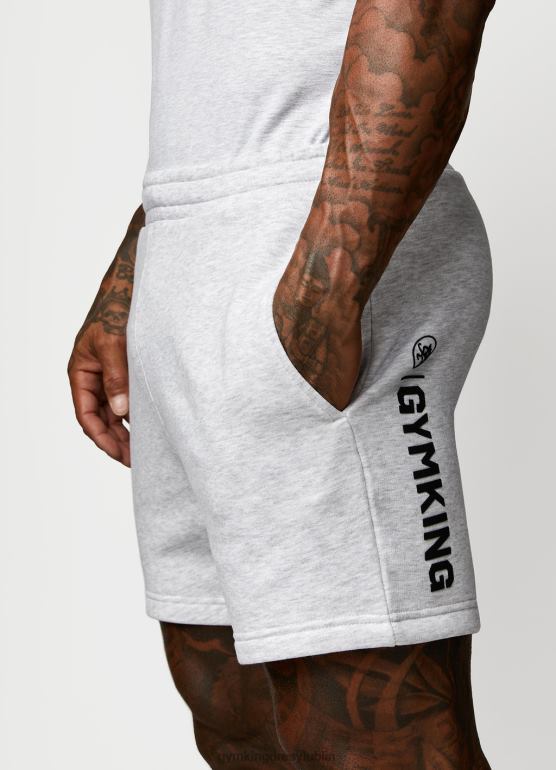 Gym King mężczyźni krótki aventus TBB0Z101 odzież margiel śnieżny